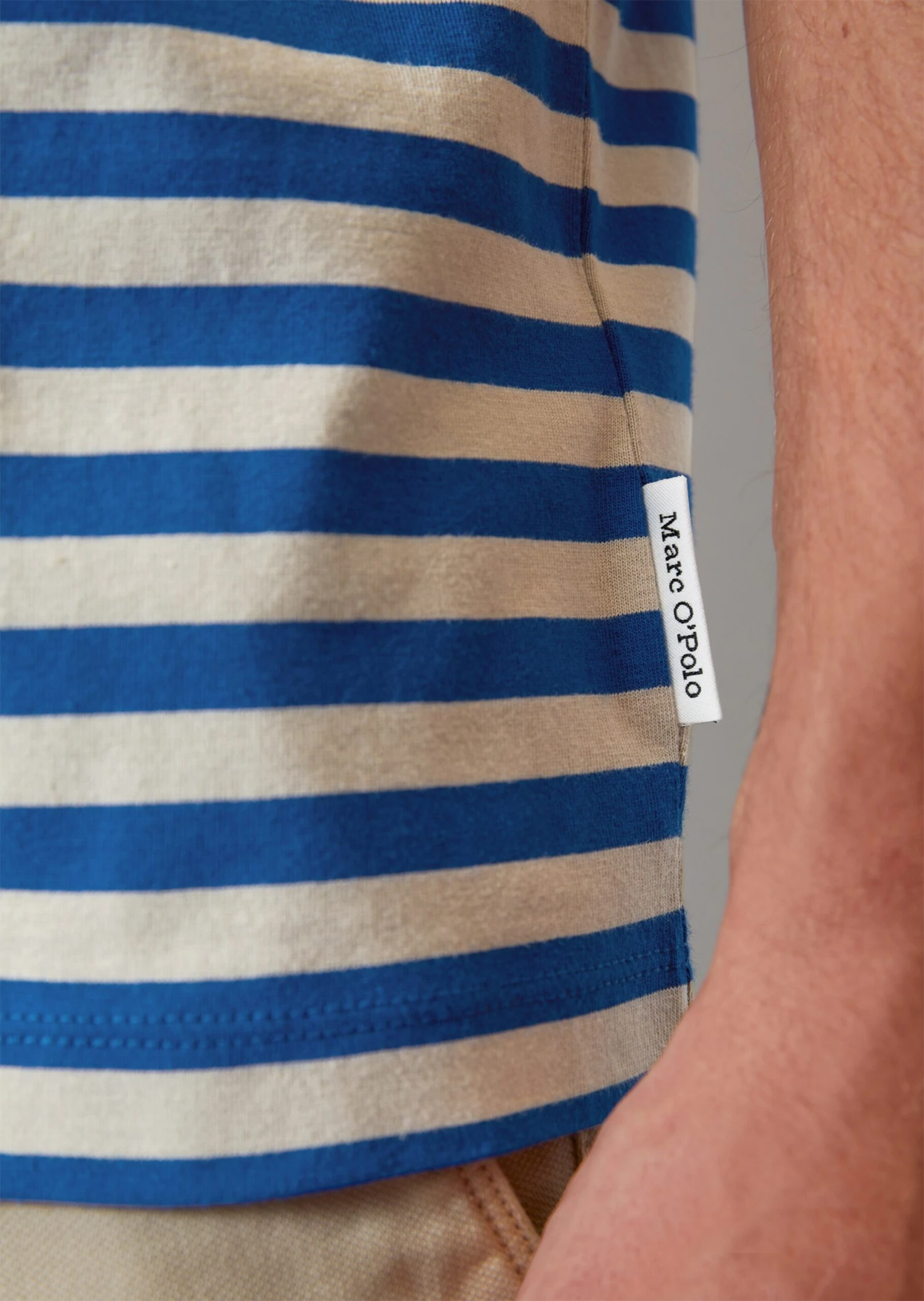 Marc O'Polo Striped T-shirt Regular In Heavy Jersey Fabric 7 Marc O'Polo Striped T-shirt Regular In Heavy Jersey Fabric – Bild 5