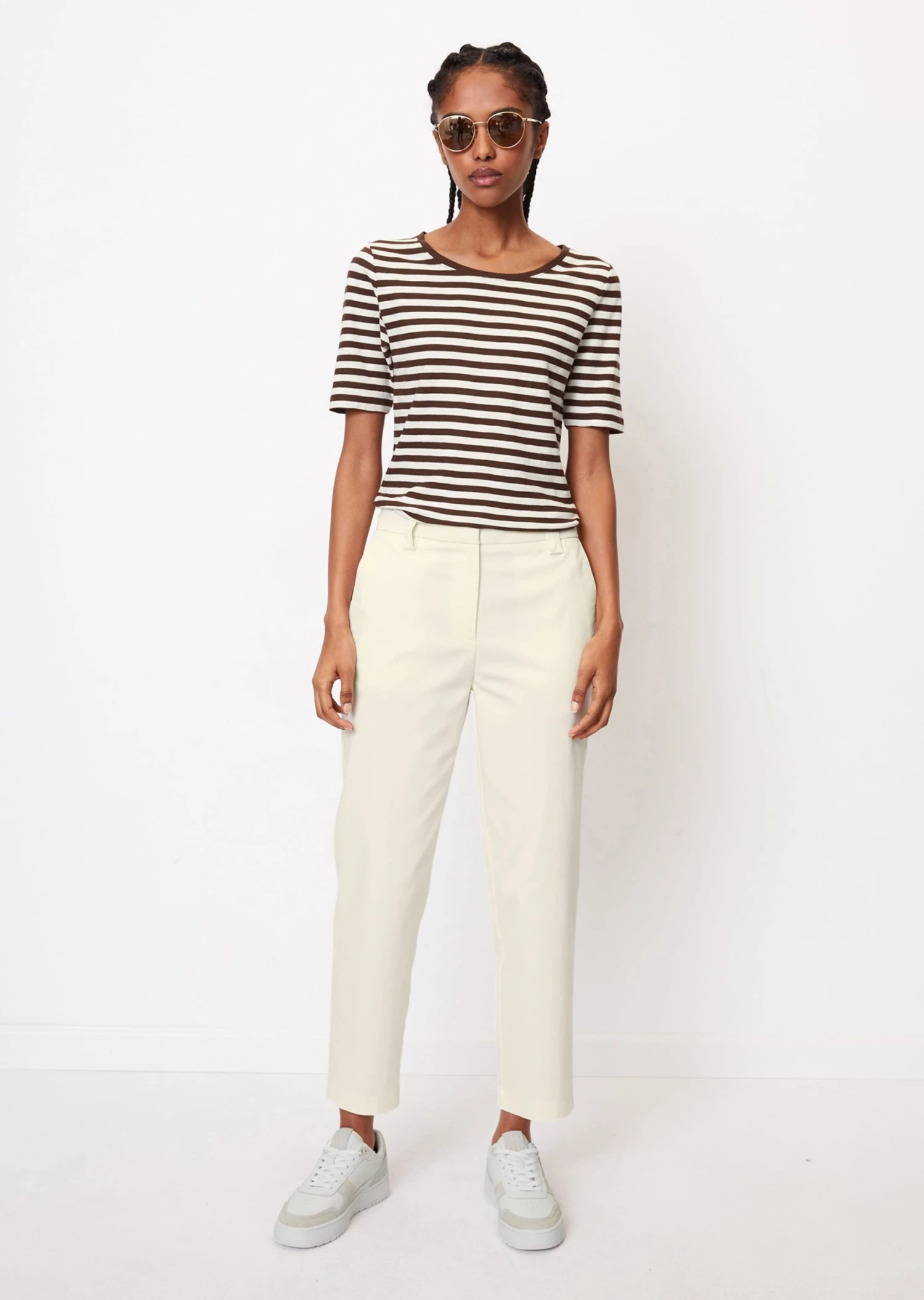 Marc O'Polo Striped T-shirt Regular Made Of Organic Cotton Jersey 6 Marc O'Polo Striped T-shirt Regular Made Of Organic Cotton Jersey – Bild 4