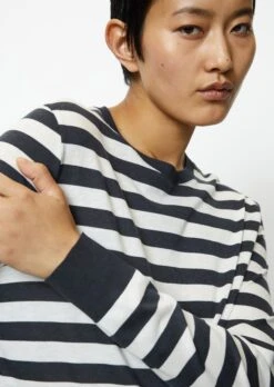 Marc O'Polo Striped Luxury Long Sleeve Regular With TENCEL™ Lyocell -FashionLust Verkaufs-Shop 87b91282a1b0479a1a00a3245c7cd74d
