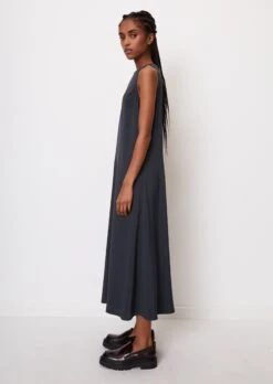Marc O'Polo Sleeveless A-line Dress In Soft Viscose Twill -FashionLust Verkaufs-Shop 8ab5a9ed2501b09e71c3a888e20f87d4