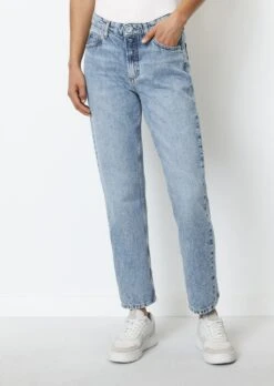 Marc O'Polo LINDE Straight Mid Waist Cropped Jeans Finished In Rigid Denim Made Of Pure Cotton -FashionLust Verkaufs-Shop 8ab69dea1f893135b8649f19d56c4563