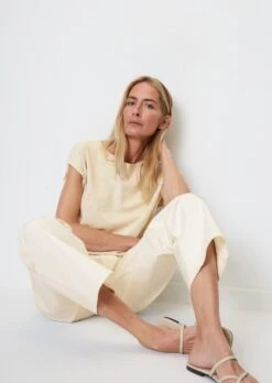 Marc O'Polo Sleeveless Fine-knit Jumper In A Loose Fit Made Of A Blend Of Organic Cotton And Linen -FashionLust Verkaufs-Shop 8b648d8bc85a2eb95b2c2681ea518e1b 1