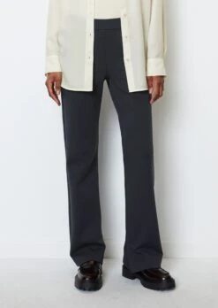 Marc O'Polo Jersey Pants With Slit Hem Regular Made Of Interlock Fabric -FashionLust Verkaufs-Shop 8bab78de71ca117b79a089b90089ce87