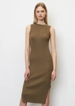 Marc O'Polo Sleeveless Rib Knit Dress In A Slim Fit Made Of Organic Cotton/linen Slub Yarn -FashionLust Verkaufs-Shop 8bd1a4ef3d7833451d0b61091039709f