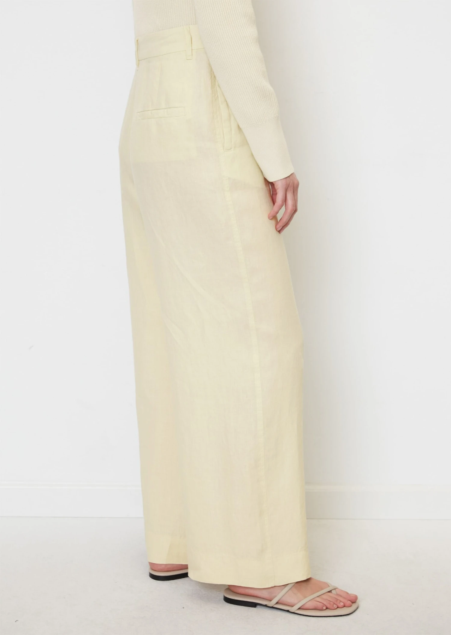 Marc O'Polo Straight Linen Trousers Made Of Summery, Lightweight Fabric 8 Marc O'Polo Straight Linen Trousers Made Of Summery, Lightweight Fabric – Bild 6