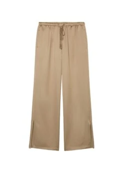 Marc O'Polo Wide Tracksuit Bottoms With Side Slits Made Of An Elegant Viscose/linen Blend -FashionLust Verkaufs-Shop 8c720f3339d681404be1f7fb51a5ffae