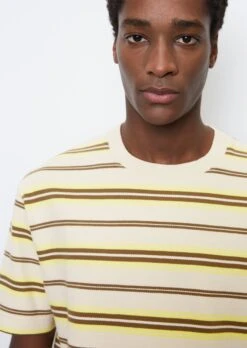 Marc O'Polo Striped T-shirt, Regular Fit With A Fine Herringbone Texture -FashionLust Verkaufs-Shop 8cb76b634526a58ef9df9241decb1884