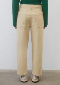 Marc O'Polo Wide Ankle-length Trousers Made Of Brushed Twill -FashionLust Verkaufs-Shop 8d0dd6cea31ed92e5442141022632e8a