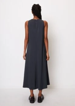 Marc O'Polo Sleeveless A-line Dress In Soft Viscose Twill -FashionLust Verkaufs-Shop 8d6dacbf6886b61855cbfd5eff98816b