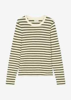 Marc O'Polo Striped Medium-weight Slub Jersey Long Sleeve Top, Regular Fit Made Of Organic Cotton -FashionLust Verkaufs-Shop 8da8b05f16d94b506414cb3e75a4720b