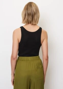 Marc O'Polo Pointelle Jersey Sleeveless Top Made From Pure Organic Cotton -FashionLust Verkaufs-Shop 8e1baf9dfe664ee21893e6b21355e5b1
