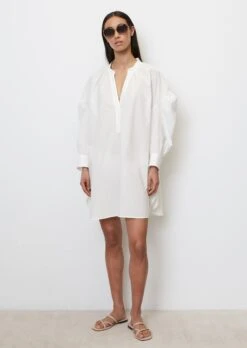 Marc O'Polo Oversized Lounge Tunic Made Of Organic Cotton Poplin