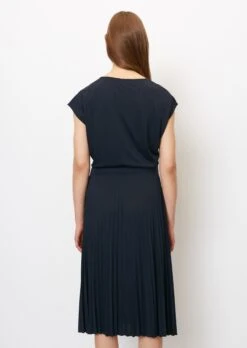 Marc O'Polo Jersey Dress With An Elasticated Waist And Pleated Skirt -FashionLust Verkaufs-Shop 9134b95839f9a75f237333a053d20b51