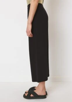 Marc O'Polo Wide Jersey Trousers Made Of Fine Rib Jersey -FashionLust Verkaufs-Shop 92372a80a0ded4648b3d93b2327ae222