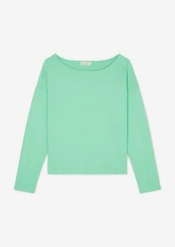 Marc O'Polo Interlock Jersey Long Sleeve Top Made Of Blended Organic Stretch Cotton -FashionLust Verkaufs-Shop 9393b05c3a0e7f15185a4a1dcc4dcc64