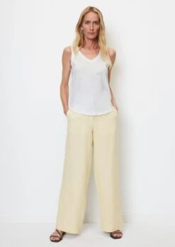 Marc O'Polo V-neck Top Regular In Organic Cotton Slub Jersey -FashionLust Verkaufs-Shop 93dffd1d2cc85eaa94081273b8c15021