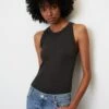 Marc O'Polo Sleeveless Top Made Of Organic Cotton Ribbed Jersey -FashionLust Verkaufs-Shop 93f51f9efa68e1e1558b5962d3811556