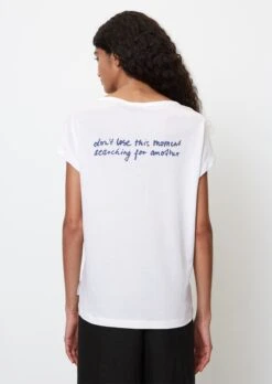 Marc O'Polo T-shirt With Floral Prints In A Loose Fit Made Of Lightweight Single Jersey -FashionLust Verkaufs-Shop 95091555d100b876f71175ce2a096c6f