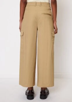 Marc O'Polo Cargo Culottes In A Relaxed Fit Made Of Organic Cotton Stretch Twill Satin -FashionLust Verkaufs-Shop 96698be3cb1b65df10ad667d1aab4d1d