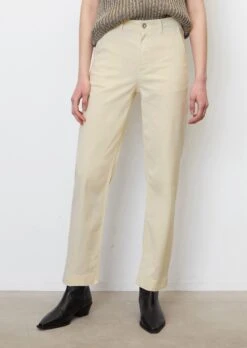 Marc O'Polo HULTE Straight Fit Trousers Made Of Super-soft Stretch Lyocell/cotton -FashionLust Verkaufs-Shop 97dd792d9746ac873df616c36dc6fd90