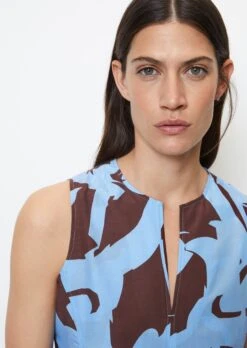 Marc O'Polo Sleeveless Maxi Dress With An All-over Print Made Of An Organic Cotton And Viscose Blend -FashionLust Verkaufs-Shop 9829b9ad0037bd388fd1a1795ec0f7b3