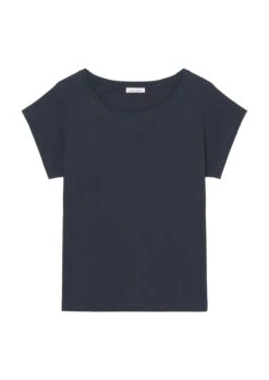 Marc O'Polo Waffle Jersey T-shirt In A Regular Fit From Organic Cotton Stretch -FashionLust Verkaufs-Shop 985095b5db0f0eba642256e0c15ed890