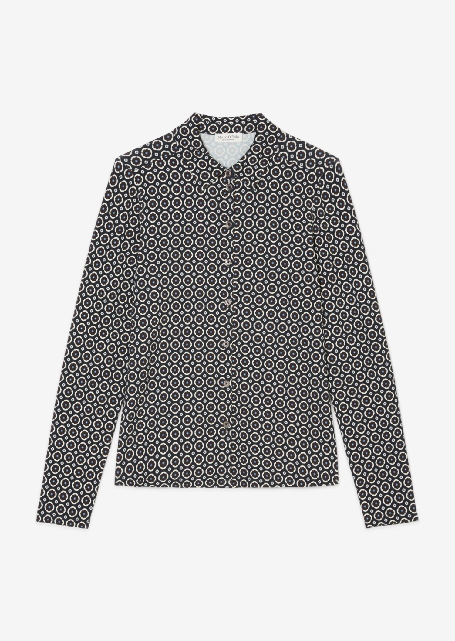 Marc O'Polo Patterned Jersey Blouse Regular From LENZING™ ECOVERO™ 9 Marc O'Polo Patterned Jersey Blouse Regular From LENZING™ ECOVERO™ – Bild 7