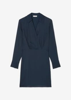 Marc O'Polo Short Dress In Wrap Look With Elastic Skirt Seam -FashionLust Verkaufs-Shop 995b458b4258561b77c8c841fce41212