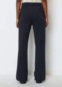 Marc O'Polo Jersey Pants With Slit Hem Regular Made Of Interlock Fabric -FashionLust Verkaufs-Shop 99a3f035ac8a5303c111206b5dabd438