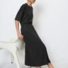 Marc O'Polo Stretch Jersey Dress Made Of An Elegant Modal And Organic Cotton Blend
