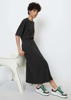 Marc O'Polo Stretch Jersey Dress Made Of An Elegant Modal And Organic Cotton Blend