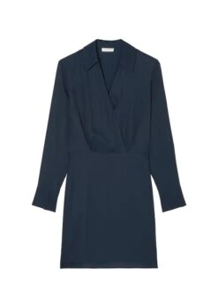 Marc O'Polo Short Dress In Wrap Look With Elastic Skirt Seam -FashionLust Verkaufs-Shop 9aaf1f21fd5d86760da499917d5f0b6b