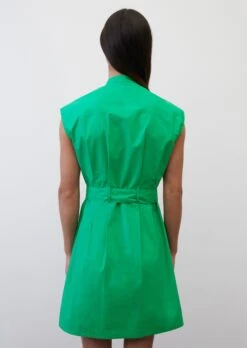 Marc O'Polo Sleeveless Shirt Dress Made Of Paper Touch Poplin -FashionLust Verkaufs-Shop 9bc164764687c441fecc58a655c6d8b8