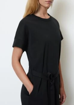 Marc O'Polo Belted T-shirt Dress Made Of Interlock Jersey -FashionLust Verkaufs-Shop 9ca7903aab255c655fbc9aba3c0f1085