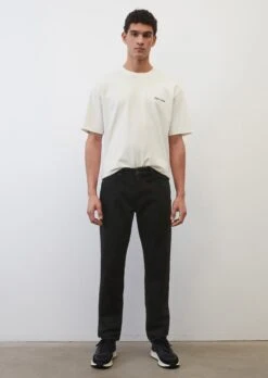 Marc O'Polo Tapered OSBY Jeans Made Of Lightweight, Authentic Rigid Black Denim