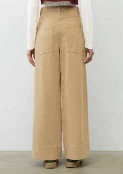 Marc O'Polo High-waisted Baggy Trousers Made Of Soft Twill Fabric 13 Marc O'Polo High-waisted Baggy Trousers Made Of Soft Twill Fabric -FashionLust Verkaufs-Shop 9ec1217b488505f0f882c406a79ca97c