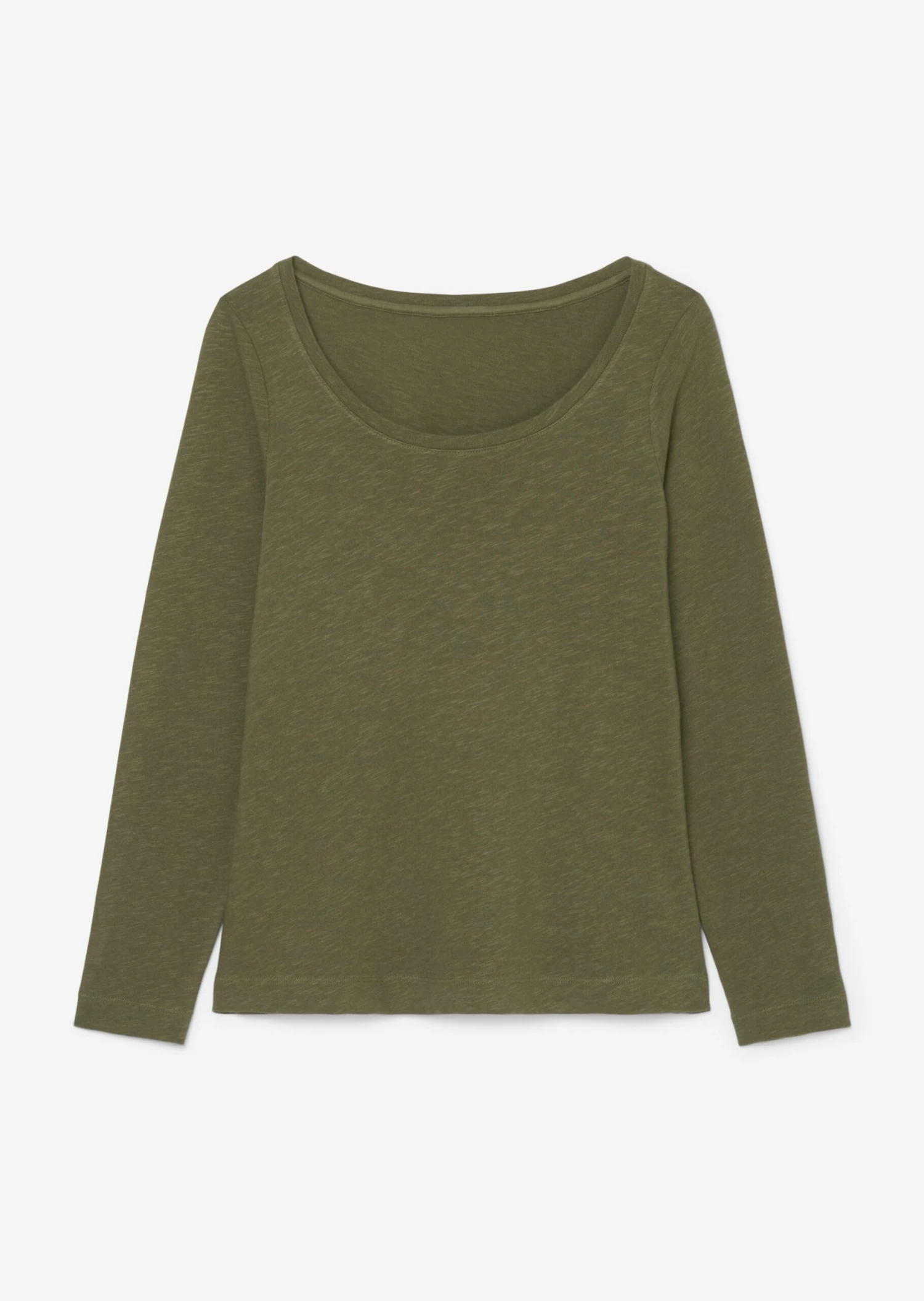 Marc O'Polo Heavy Slub Jersey Long Sleeve Top In A Loose Fit Made Of Organic Cotton 9 Marc O'Polo Heavy Slub Jersey Long Sleeve Top In A Loose Fit Made Of Organic Cotton – Bild 7