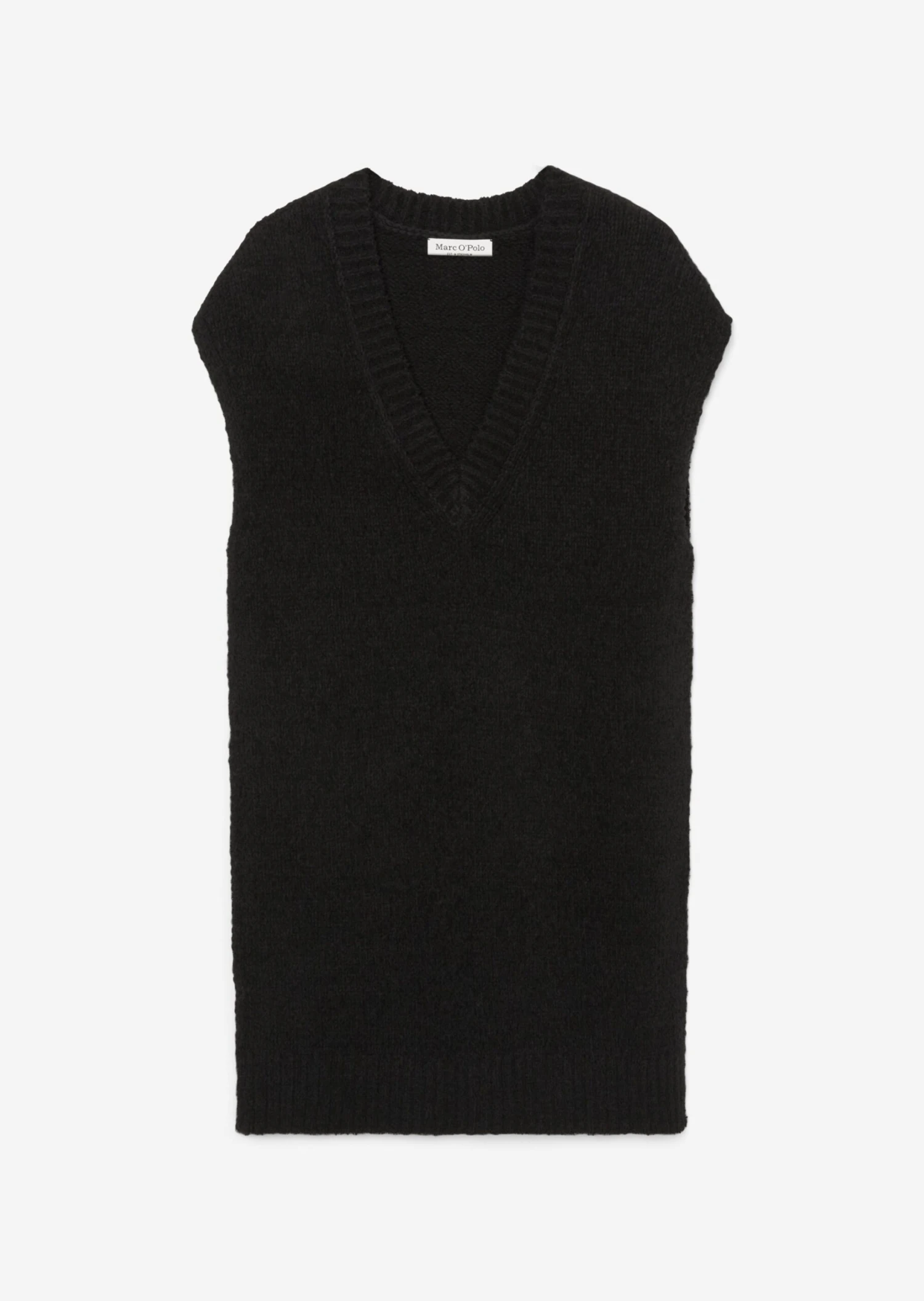 Marc O'Polo Knitted V-neck Dress Made Of Ribbon Yarn 9 Marc O'Polo Knitted V-neck Dress Made Of Ribbon Yarn – Bild 7