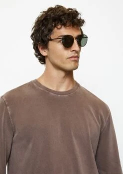 Marc O'Polo Long Sleeve Top, Regular Fit In Heavy Soft Touch Jersey Fabric