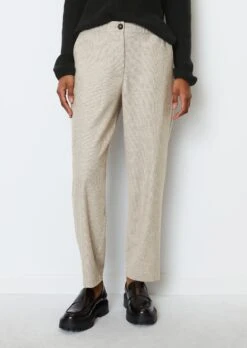 Marc O'Polo Finely Checked Trousers With An Elasticated Waistband With LENZING™ ECOVERO™ 14 Marc O'Polo Finely Checked Trousers With An Elasticated Waistband With LENZING™ ECOVERO™ -FashionLust Verkaufs-Shop a54a00771b64a144f5a999bd54fd48b7