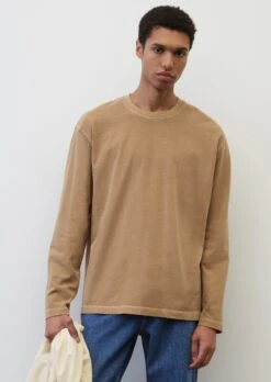 Marc O'Polo Relaxed Long Sleeve Top Made Of Soft Organic Cotton -FashionLust Verkaufs-Shop a5b3bf318da36942139aa9089c0f58e9