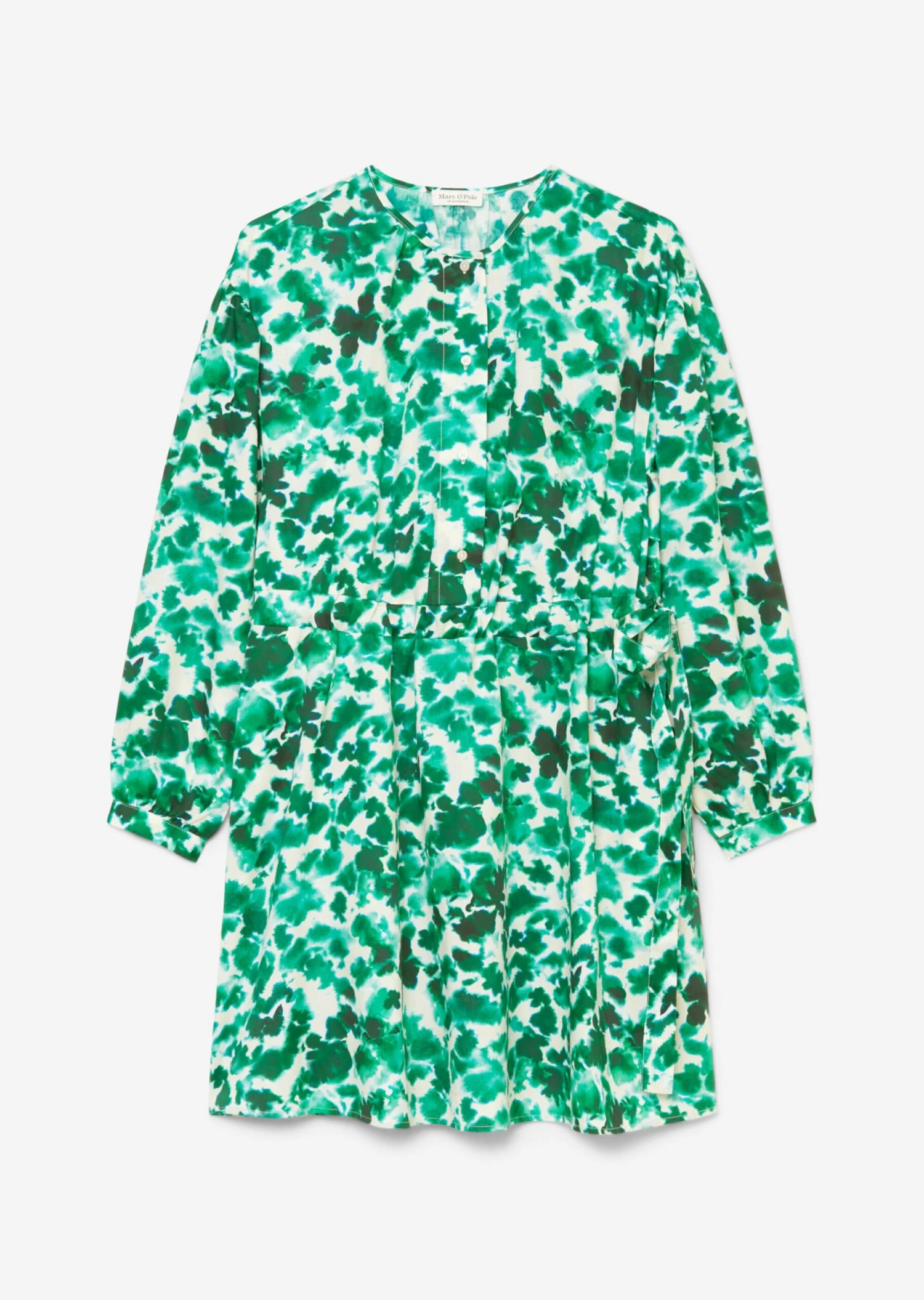 Marc O'Polo Short Voluminous Dress With Gathering Made Of An Organic Cotton/lyocell Blend 9 Marc O'Polo Short Voluminous Dress With Gathering Made Of An Organic Cotton/lyocell Blend – Bild 7