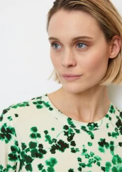 Marc O'Polo Long Sleeve Top With An All-over Print, Regular Fit From LENZING™ ECOVERO™ -FashionLust Verkaufs-Shop a732dc32d1c166942341f953ef561b0c
