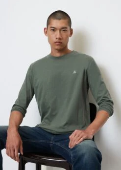 Marc O'Polo Basic Longsleeve Shaped Made From Pure Organic Cotton