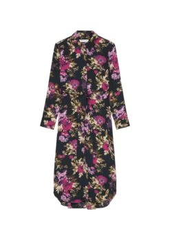 Marc O'Polo Shirt Blouse Dress Loose Made Of Flowing Viscose Crêpe -FashionLust Verkaufs-Shop a7eff79ac4ef7084c2e49061f5aa16c0