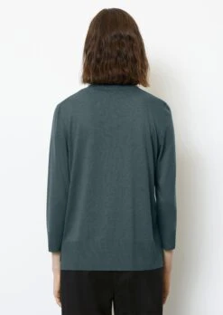 Marc O'Polo Luxury V-Neck T-Shirt Loose Made From Tencel™ Lyocell Cotton Mix -FashionLust Verkaufs-Shop a8338c0a936e71e4f1f93954d1340515