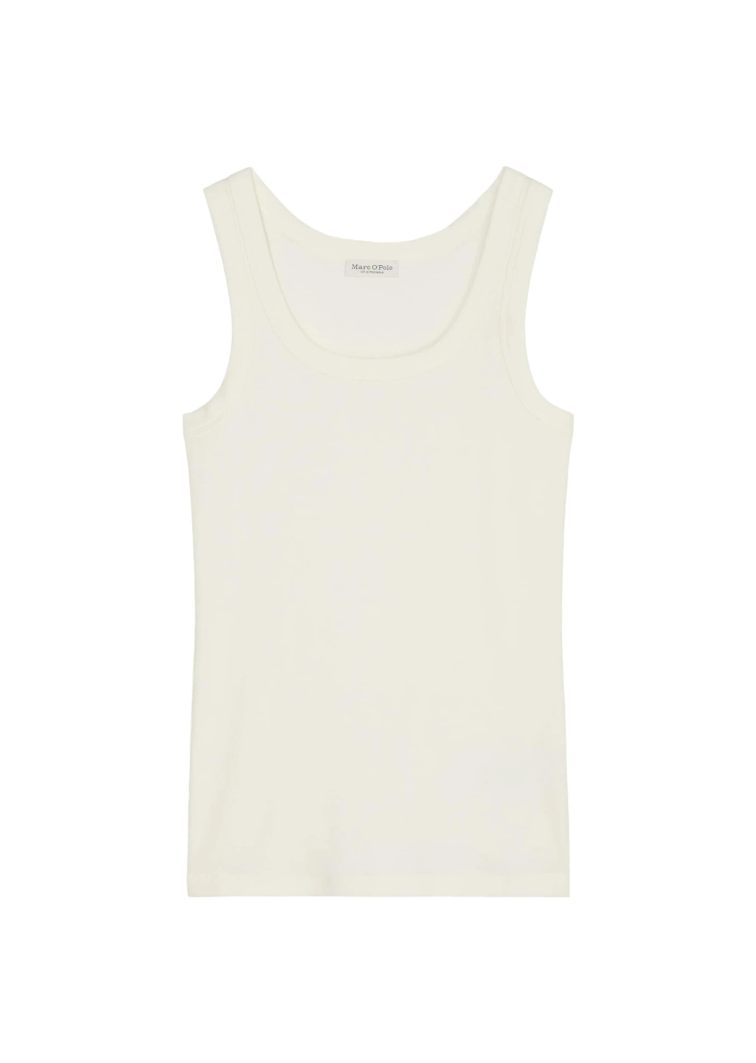 Marc O'Polo Ribbed Jersey Tank Top Made Of Organic Stretch Cotton Fabric 10 Marc O'Polo Ribbed Jersey Tank Top Made Of Organic Stretch Cotton Fabric – Bild 8