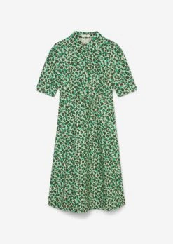 Marc O'Polo Patterned Shirt Dress In Paper Touch Organic Cotton -FashionLust Verkaufs-Shop a9594a892a878c35345d2262c17e1dce