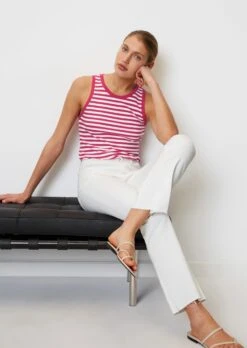 Marc O'Polo Striped Sleeveless Top In A Slim Fit Made Of Organic Cotton 12 Marc O'Polo Striped Sleeveless Top In A Slim Fit Made Of Organic Cotton -FashionLust Verkaufs-Shop a97ec7a5e6e7fc4818dab0b1a08701e5 1