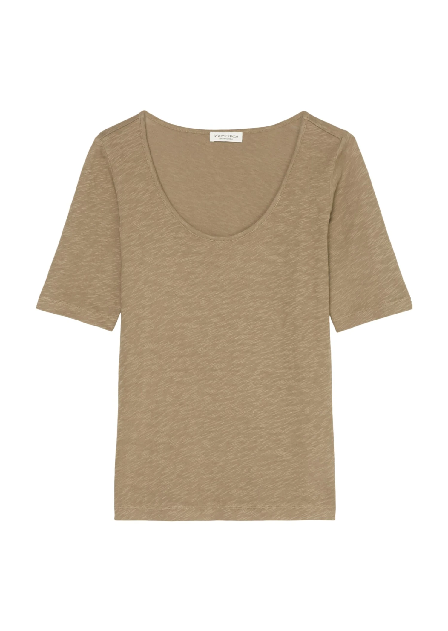 Marc O'Polo Basic T-shirt In A Straight Fit Made Of Slub Jersey 10 Marc O'Polo Basic T-shirt In A Straight Fit Made Of Slub Jersey – Bild 8